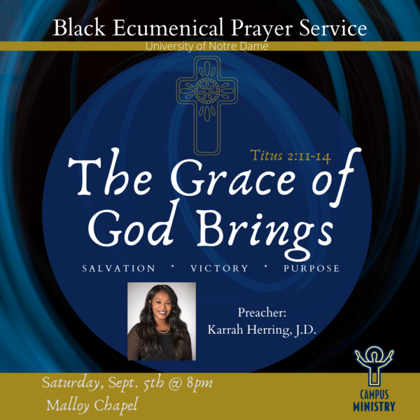 Ecumenical Prayer Service Flyer